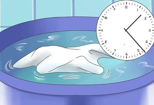 Blanchir une chemise