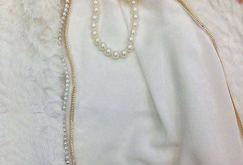 Doublure de gilet en fourrure de lapin