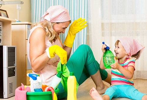 Choisir des produits de nettoyage