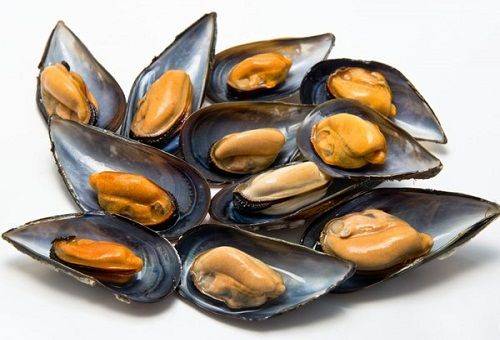 moules dans une assiette