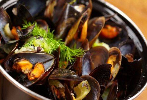 plat de moules