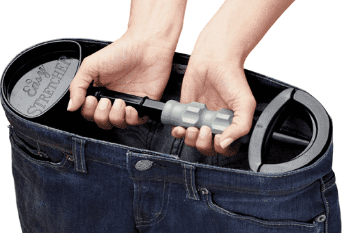 pantalon extensible dans le bas du dos