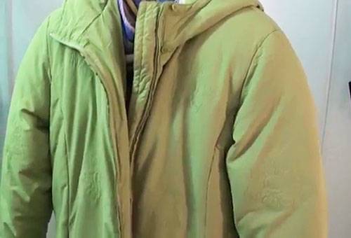 Sécher une veste d'hiver au poids