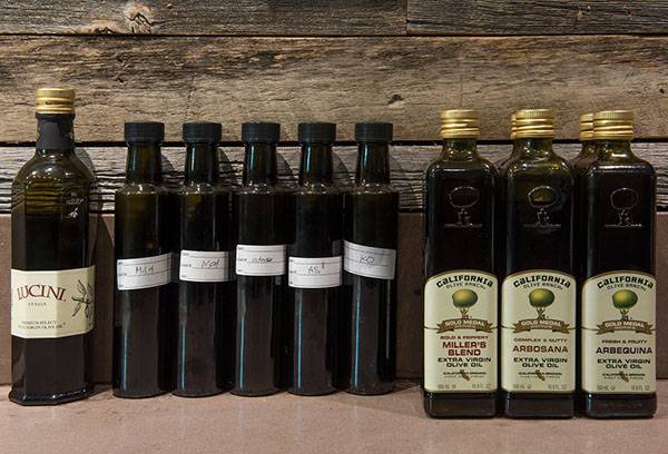 Stockage de l'huile d'olive
