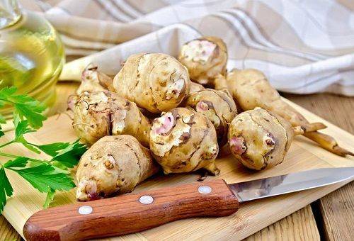 Topinambour au tableau