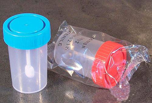 Conteneurs pour collecter du matériel à analyser