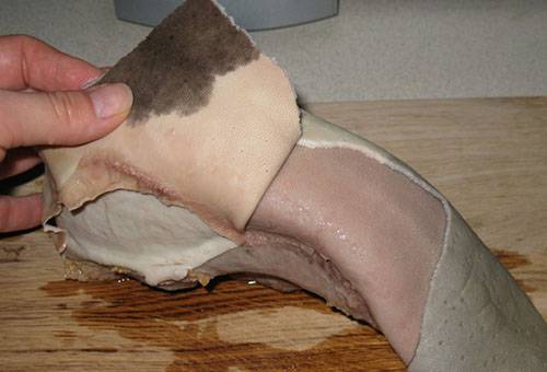 Nettoyer la langue de bœuf