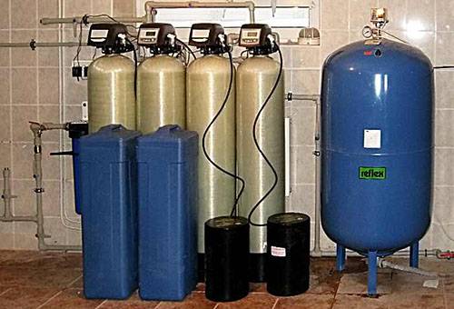 Filtre de remblai avec système de lavage à contre-courant