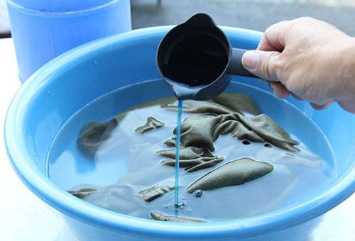 Tremper des articles avec un assouplissant