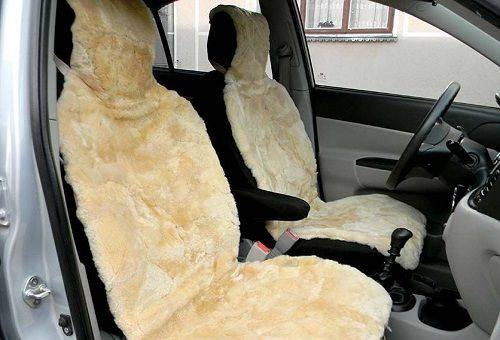 Housses de siège auto en peau de mouton