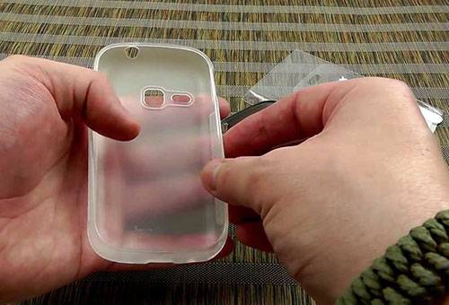 Coque de téléphone en silicone