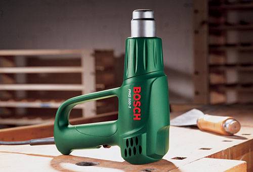 Sèche-cheveux de chantier