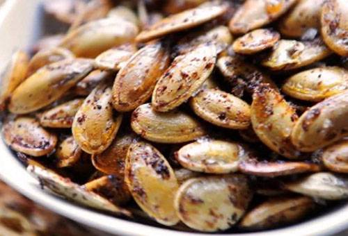 Graines de citrouille grillées