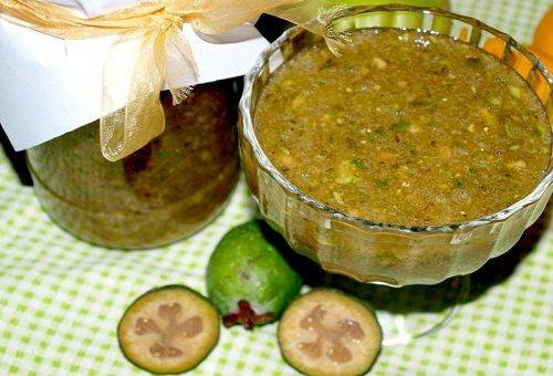 confiture de feijoa