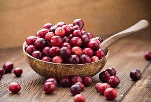 Canneberges sélectionnées