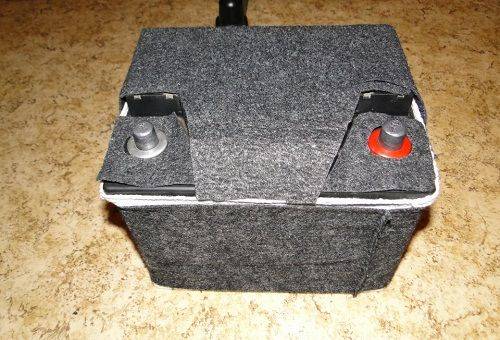 isolation de la batterie