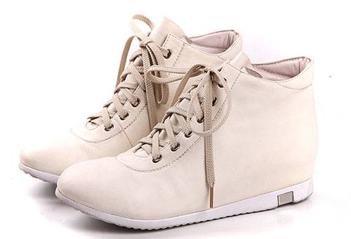 Chaussures d'automne en similicuir