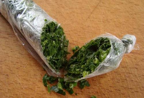 Oseille congelée en sachet