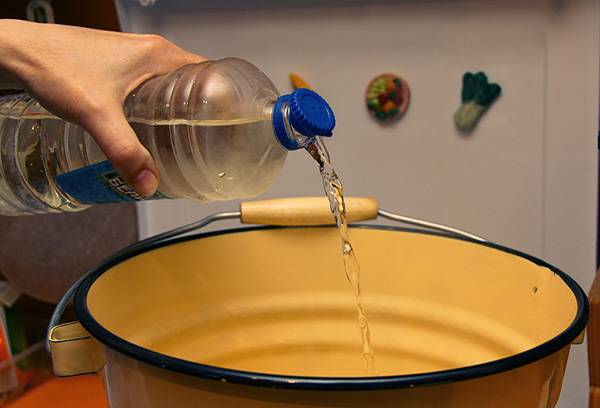 Préparation de la solution Blancheur