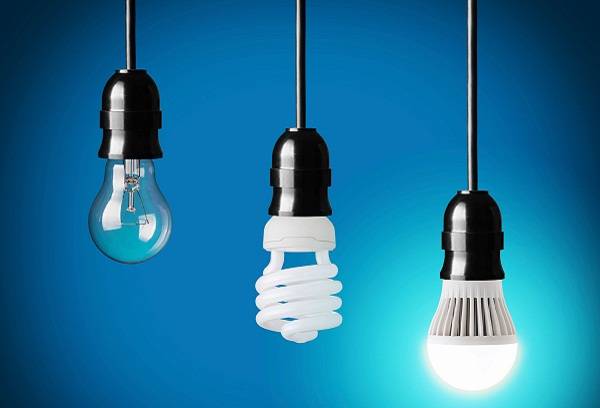 différentes ampoules