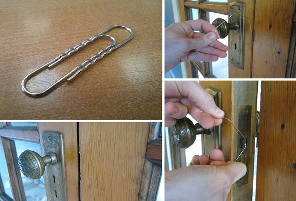 Méthodes d'ouverture de porte