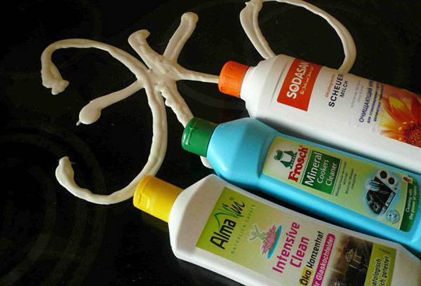 Produits de nettoyage de cuisinière écologiques