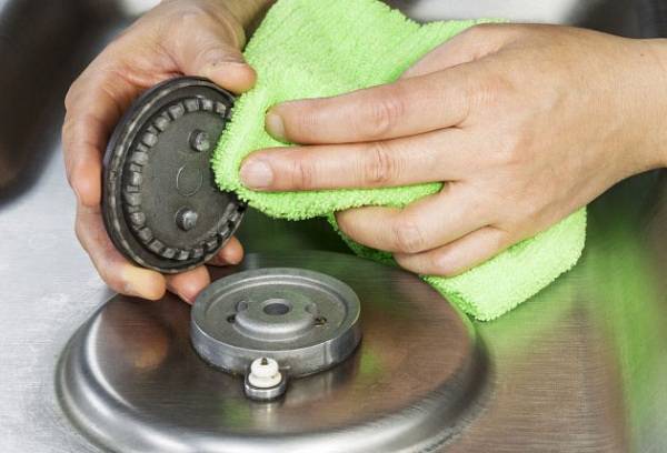 nettoyer le brûleur