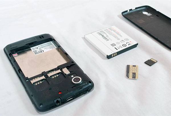 Sécher votre téléphone après contact avec de l'eau