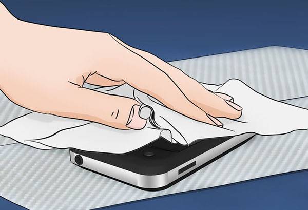 Sécher votre smartphone