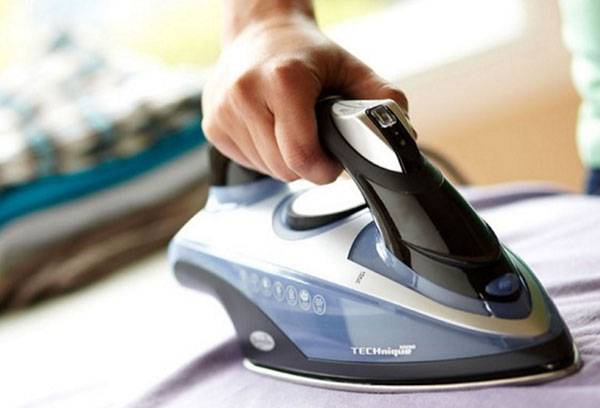 Repasser un produit en laine