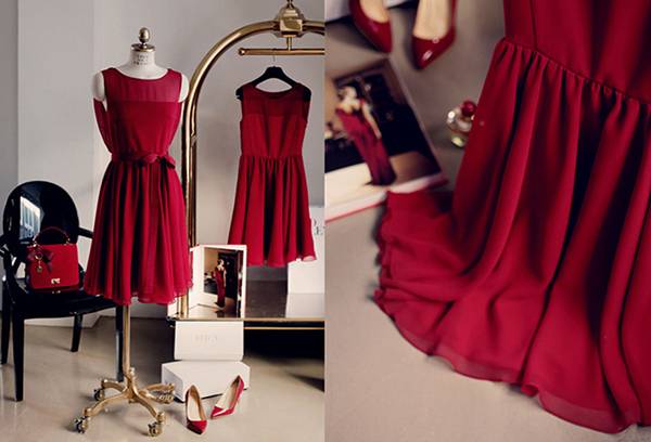 Robe en mousseline repassée