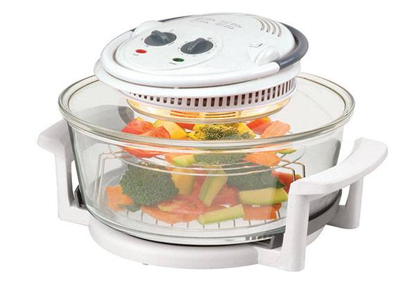 Friteuse à air avec légumes