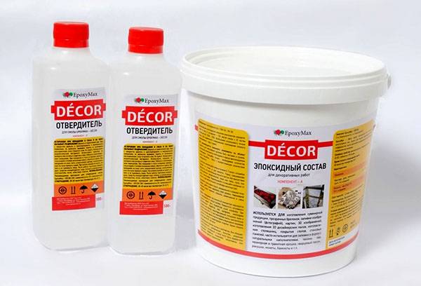 Résine époxy et durcisseur