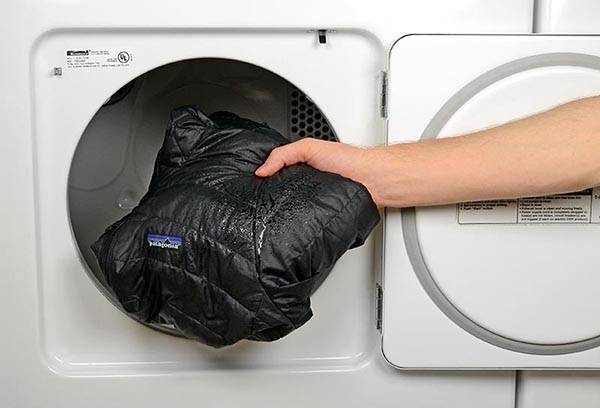 Laver une doudoune en machine