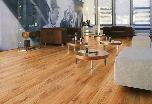 Sol stratifié dans l'appartement