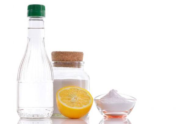 Vinaigre, soda et citron