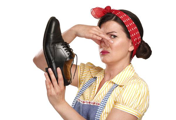 Odeur de chaussures désagréable