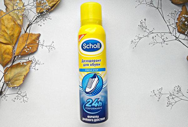 Déodorant Sholl pour chaussures