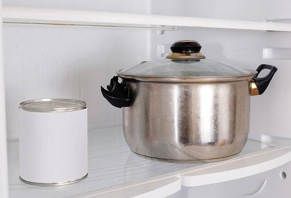 Casserole au réfrigérateur