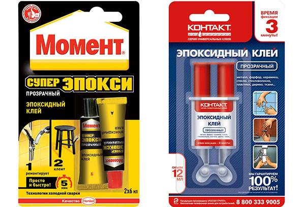 Types de colle époxy