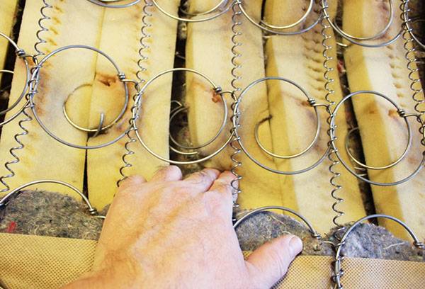 Inspection du bloc ressort