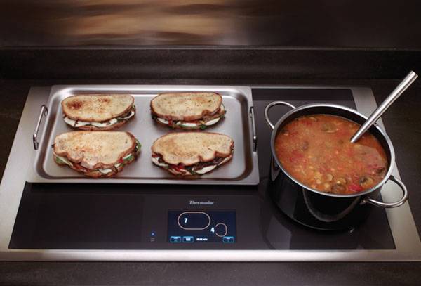 Cuisiner sur une plaque à induction