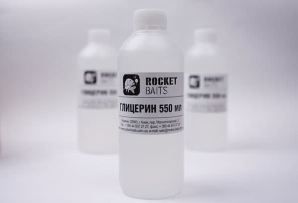 Bouteilles de glycérine