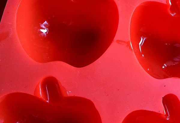 Moule en silicone huilé