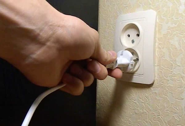 Connecter un appareil électrique au réseau