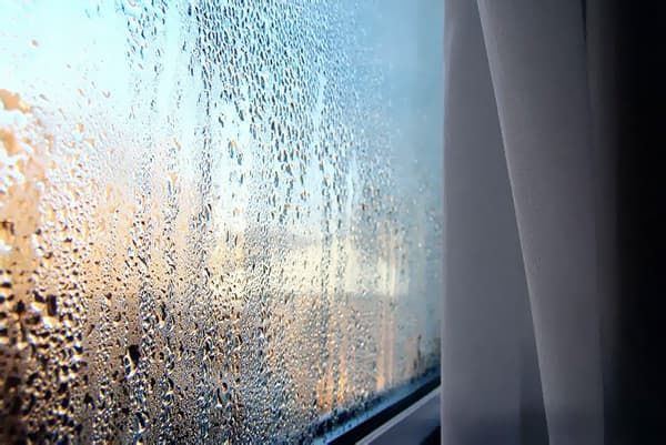 Condensation sur les vitres