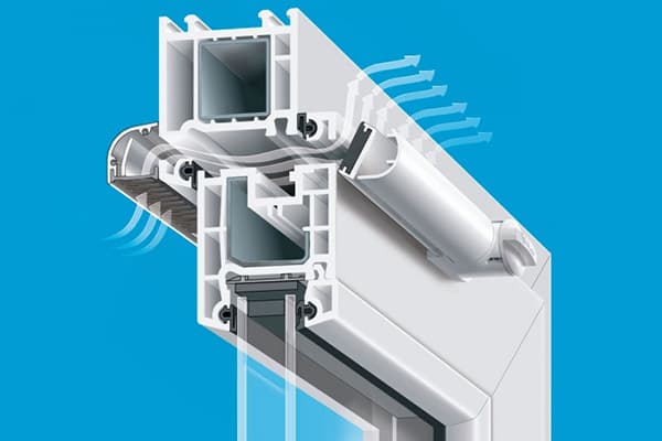 Vanne d'alimentation sur la fenêtre