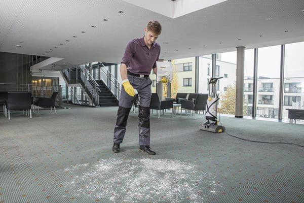 Nettoyage de tapis à sec