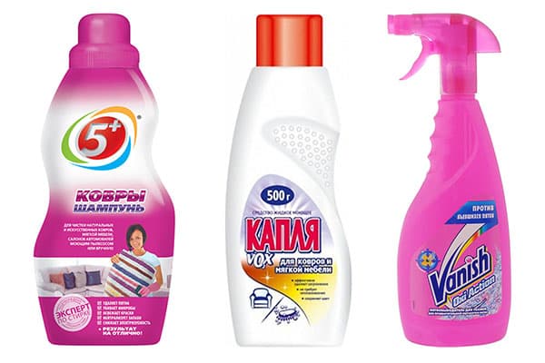 Les meilleurs produits pour le nettoyage humide des tapis