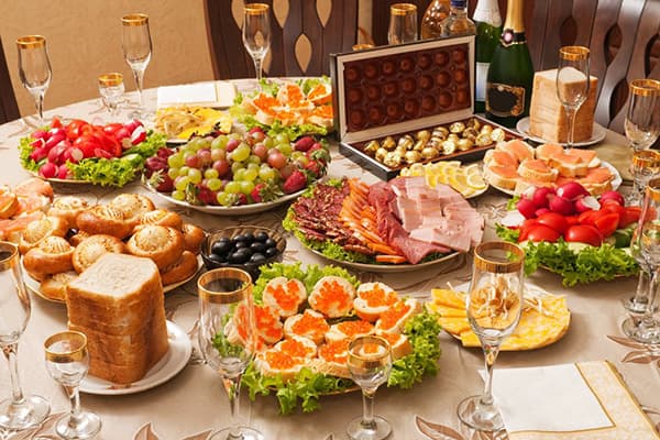 La table du nouvel an